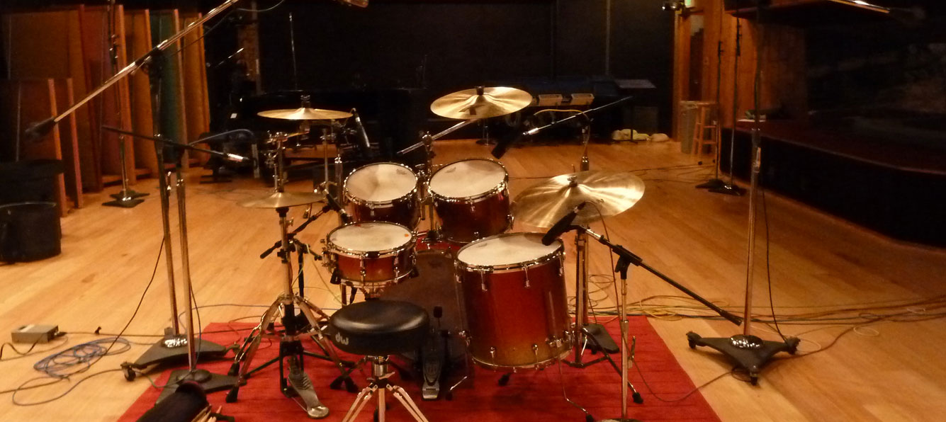 Yamaha Recording Kit Maple - Fantasy Studios Drum Sample Recording Sessions